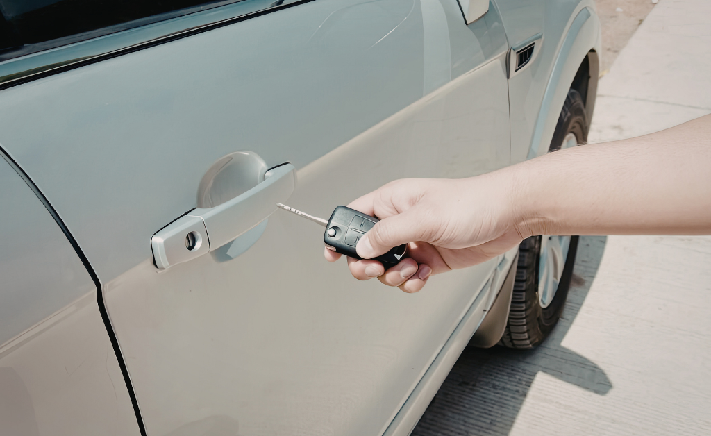 why is my car door not unlocking with the key