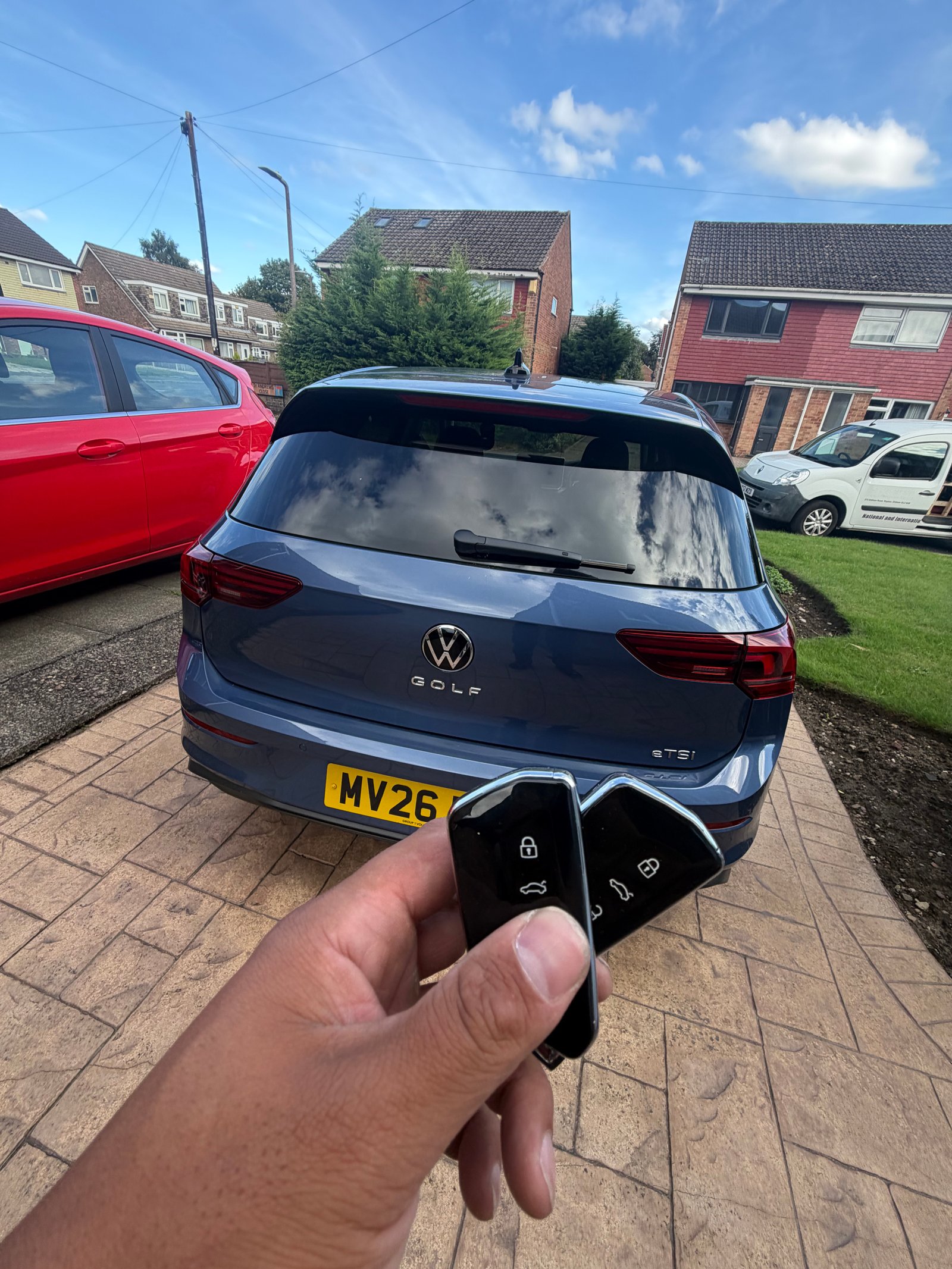 Keyless 5D spare key for 2026 Volkswagen Golf in Sale