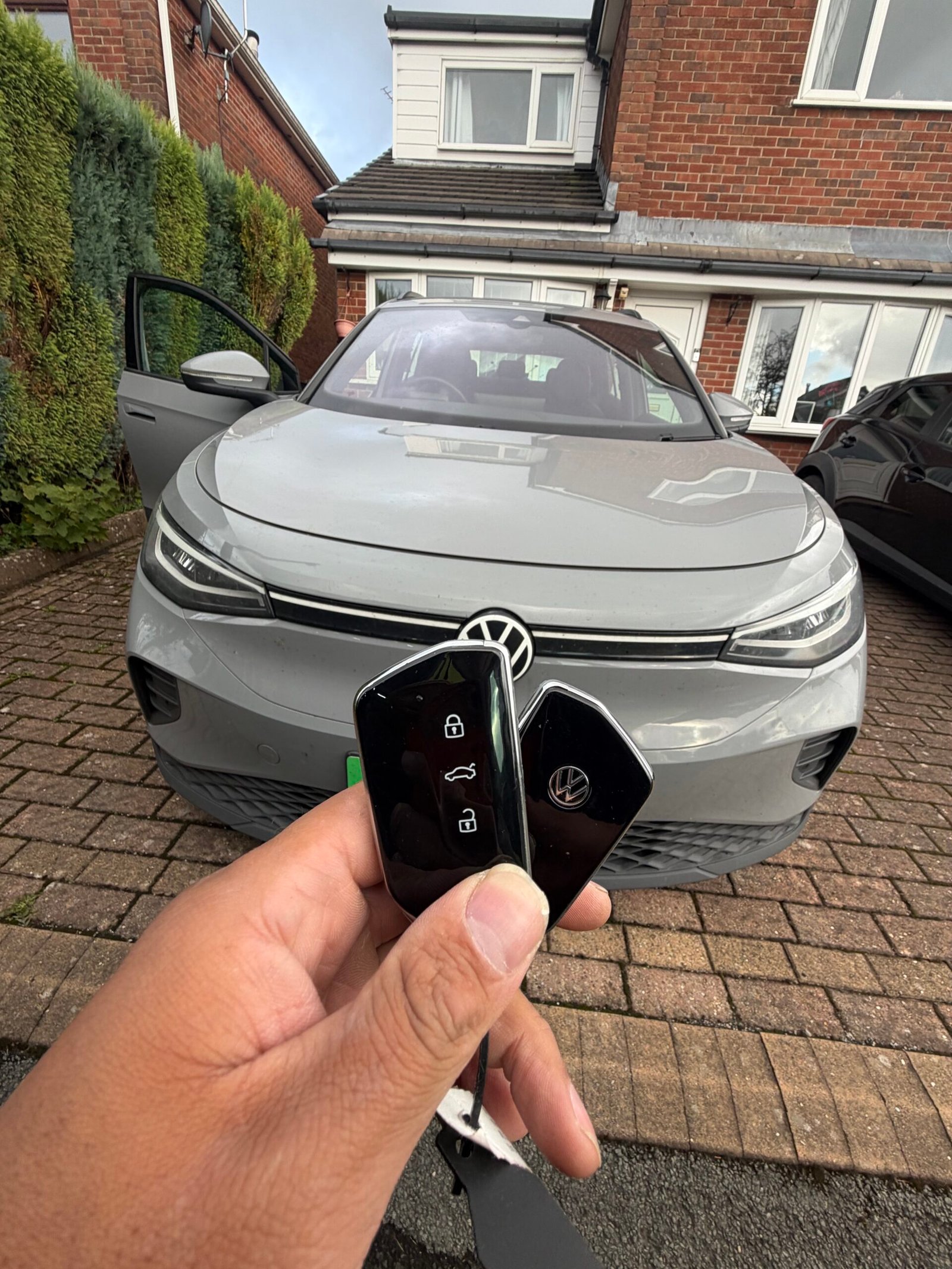 2024 Volkswagen ID.4 with two keys after VW ID.4 key replacement in Ashton-under-Lyne